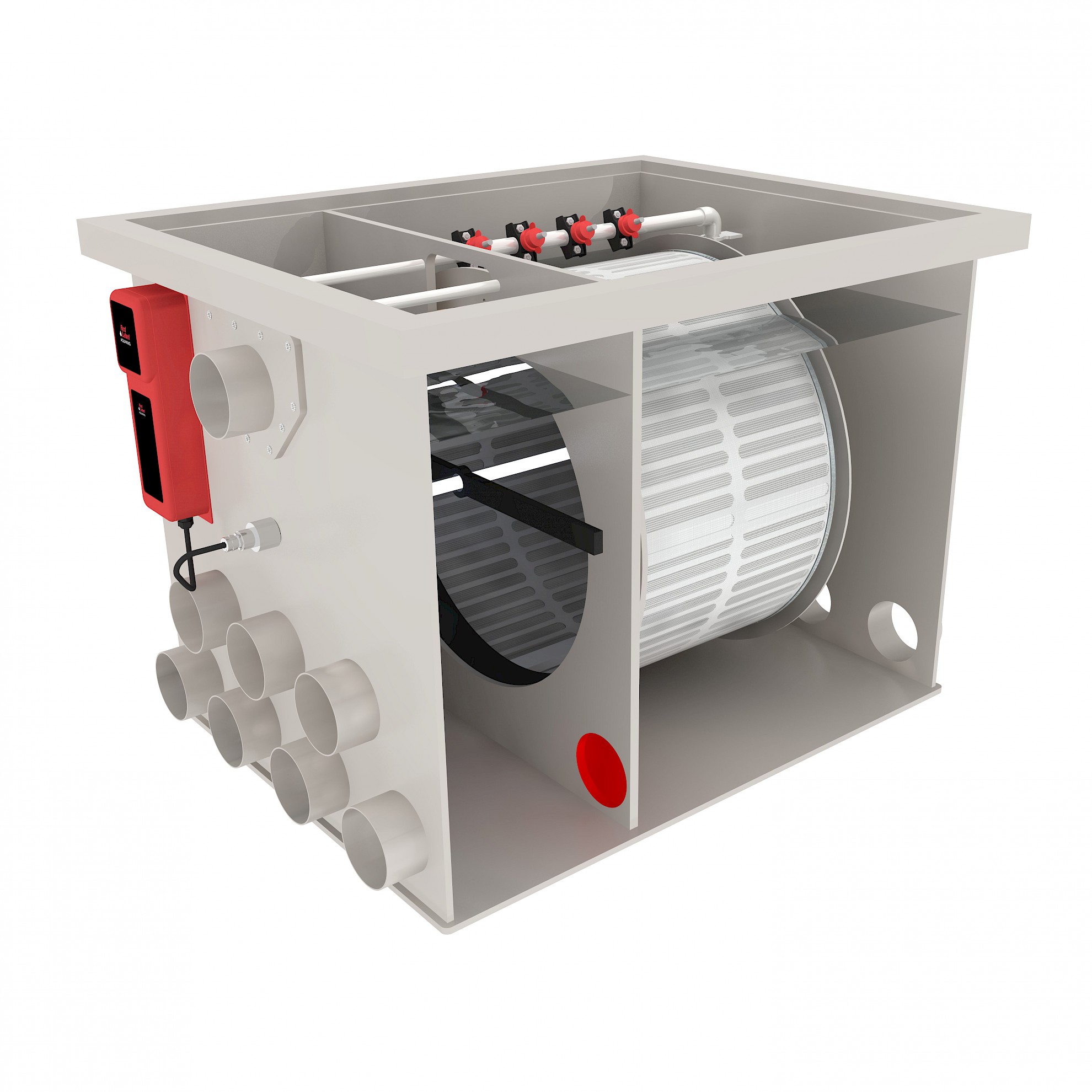 Drum Filter 50/55 XL Aquaking Red Label